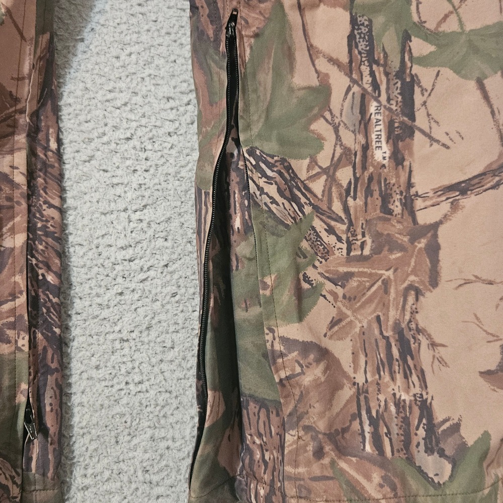 Vintage 10X Gore Tex‎ Pants Mens Size XL (40-42) Realtree Camo Hunting Rainwear - Picture 5 of 9